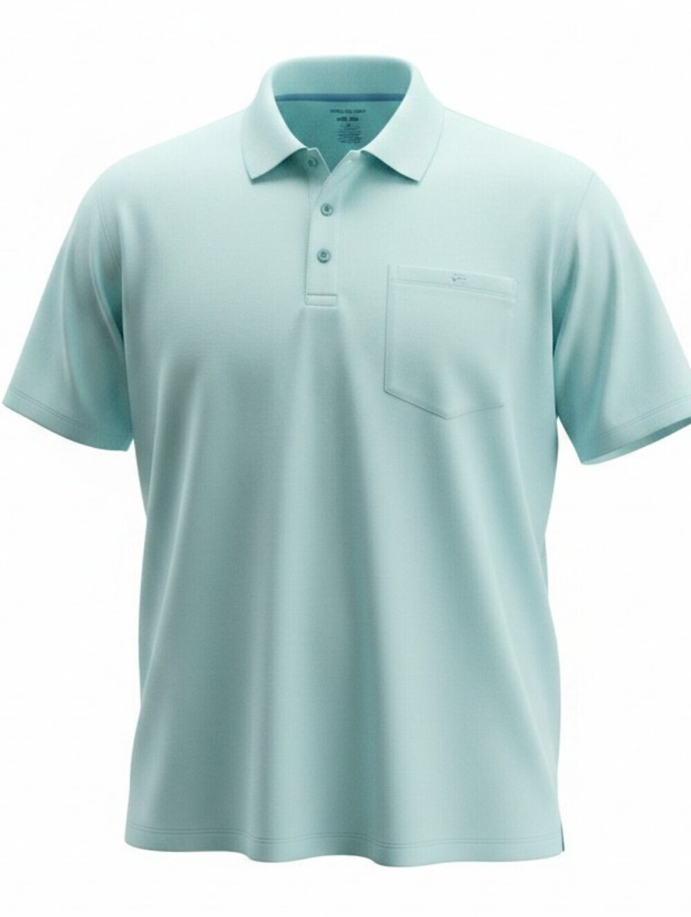 Reel Legends Men's Mint Green Polo with Chest Pocket Size XXL